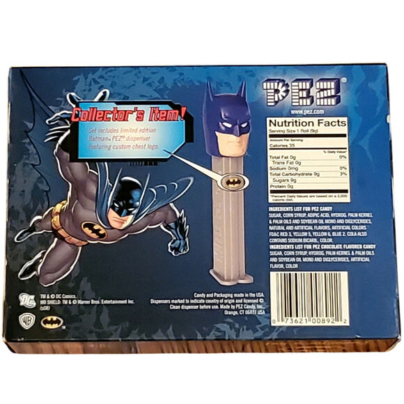 New Sealed PEZ Batman Collectors Set Two Face Riddler Joker Batman DC Comic - Picture 3 of 4
